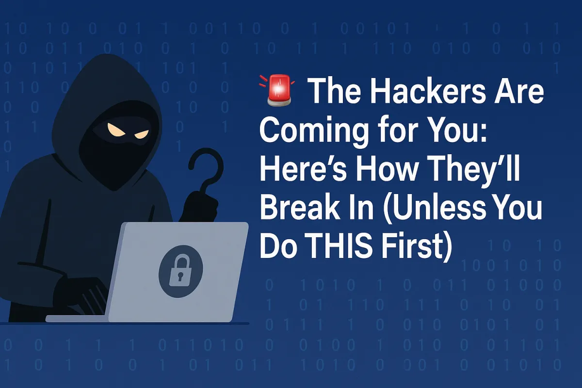 The Hackers Are Coming for You: Here’s How They’ll Break In (Unless You Do THIS First