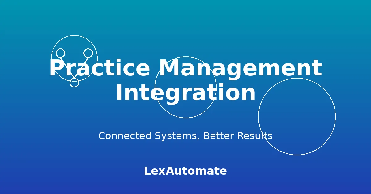 Integrating Your Practice Management Software