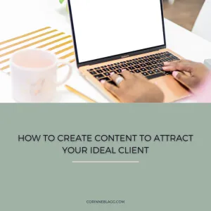 Creating content to attract client