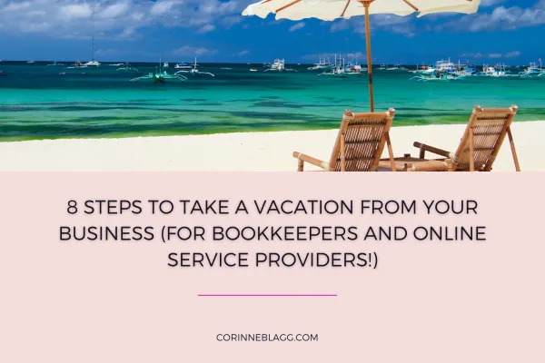 take a vacation from your business