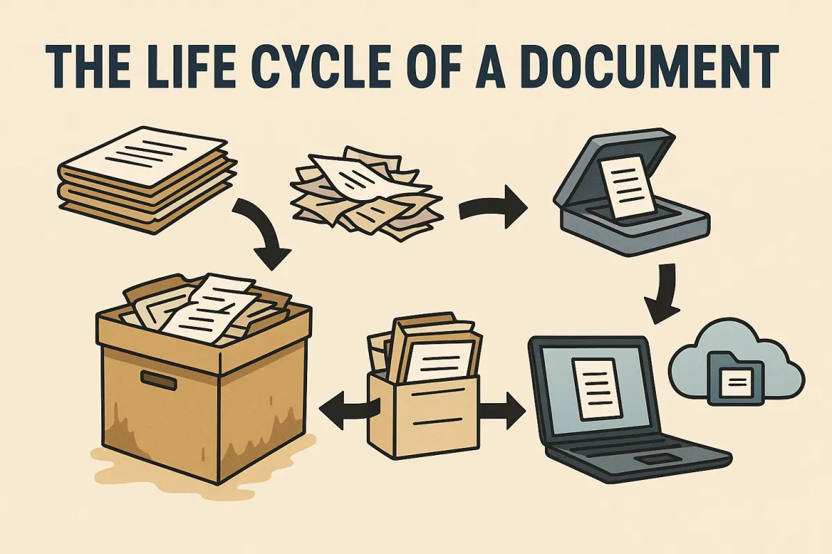 The Life Cycle of a Document