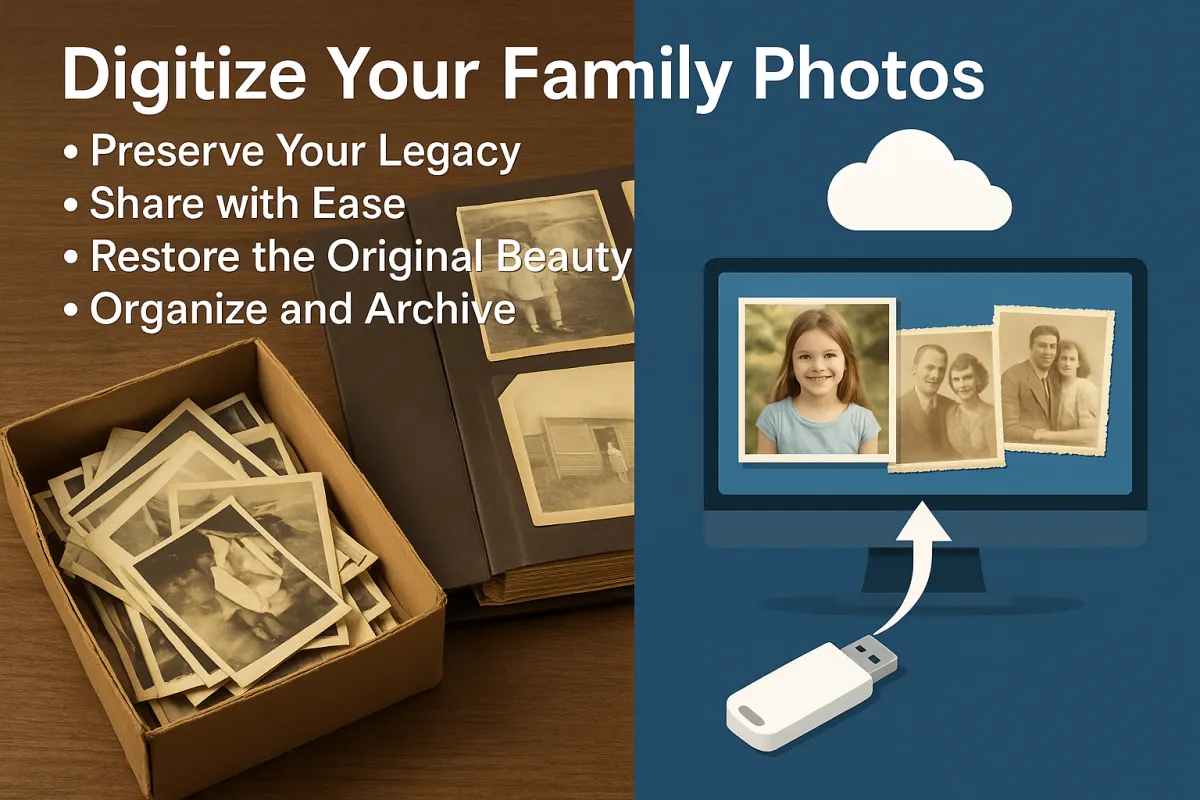 Digitize Your Photos: Turn Family History into Digital Stories