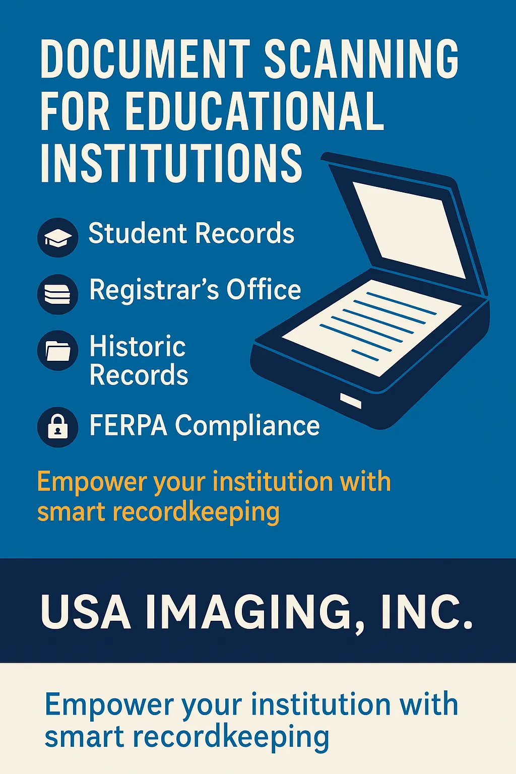 Modernizing Education: Why Scanning School Records Matters