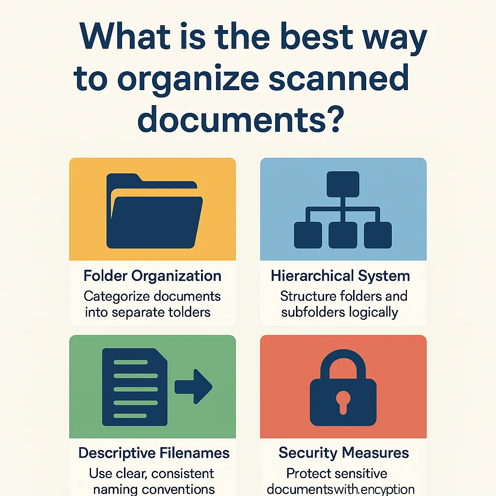 What Is the Best Way to Organize Scanned Documents?