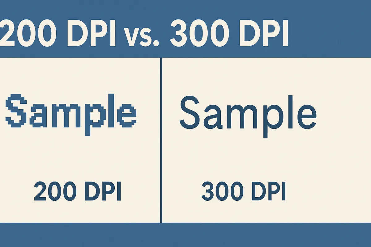 200 DPI vs. 300 DPI: What’s the Difference When Scanning Documents?