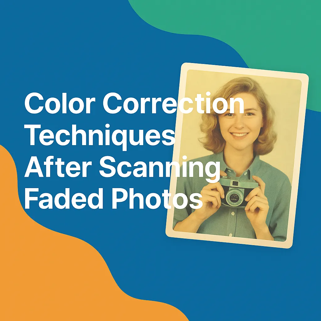Color Correction Techniques After Scanning Faded Photos