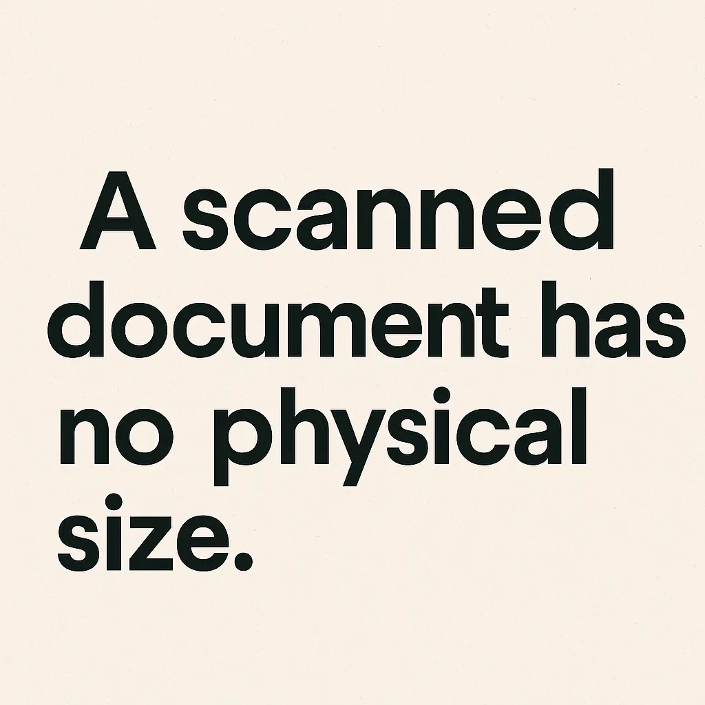 How Big is a Scanned Document File?