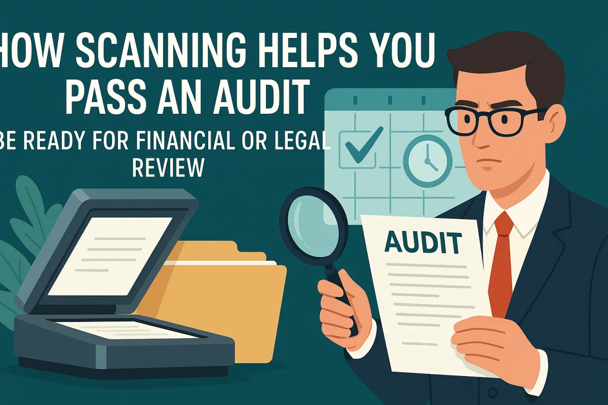 How Scanning Helps You Pass an Audit: Be Ready for Financial or Legal Review