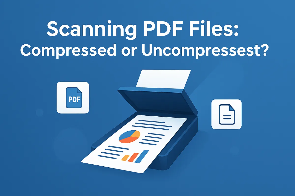 Should Scanned PDFs Be Compressed or Uncompressed? Pros, Cons, and What We Recommend