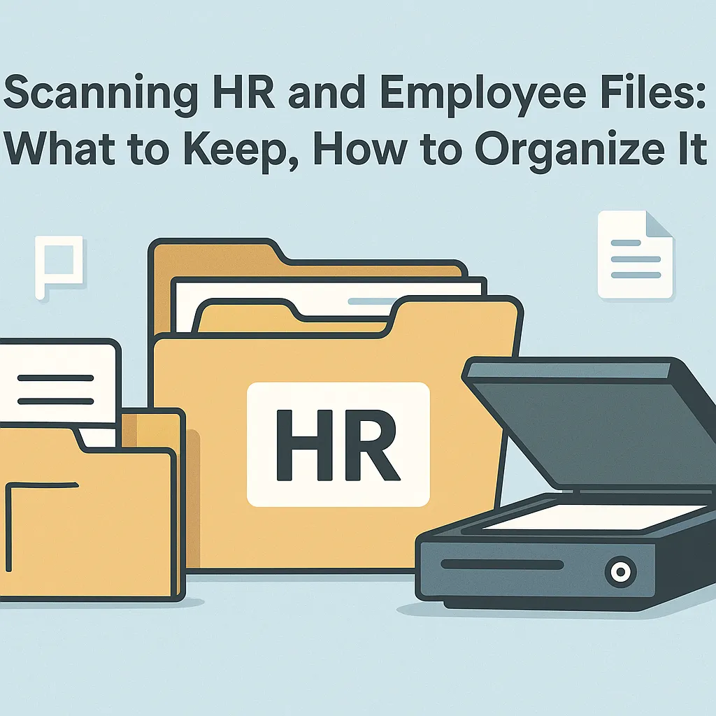 Scanning HR and Employee Files: What to Keep, How to Organize It
