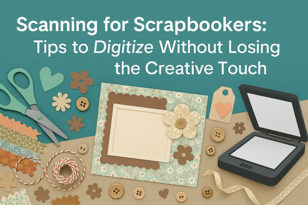 Scanning for Scrapbookers: Tips to Digitize Without Losing the Creative Touch