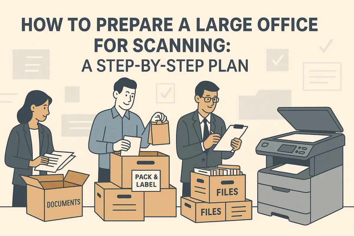 How to Prepare a Large Office for Scanning: A Step-by-Step Plan