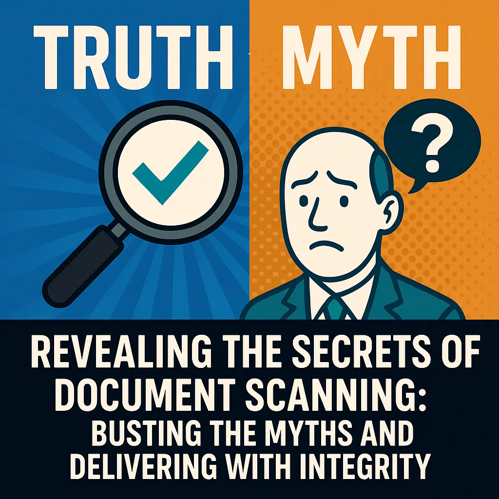 Revealing the Secrets of Document Scanning: Busting the Myths and Delivering with Integrity