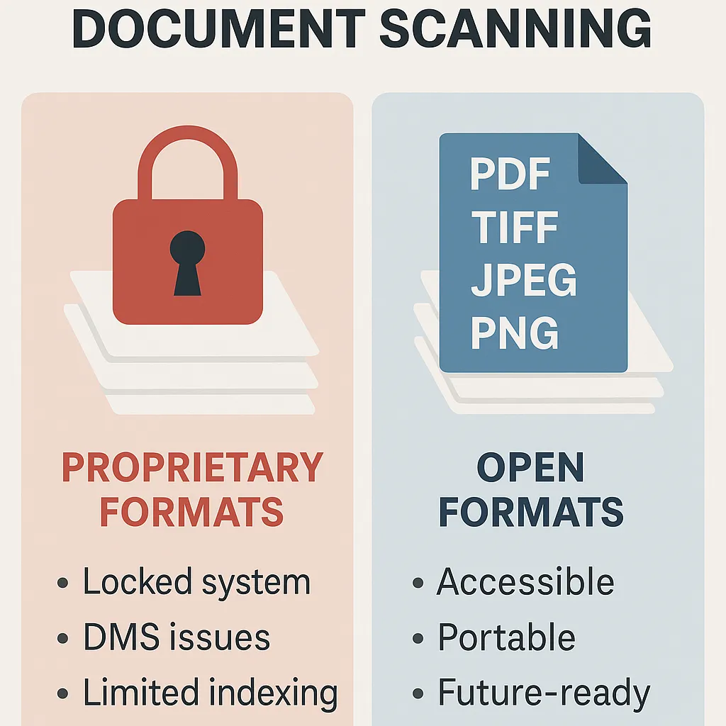 Why Open File Formats Matter in Document Scanning