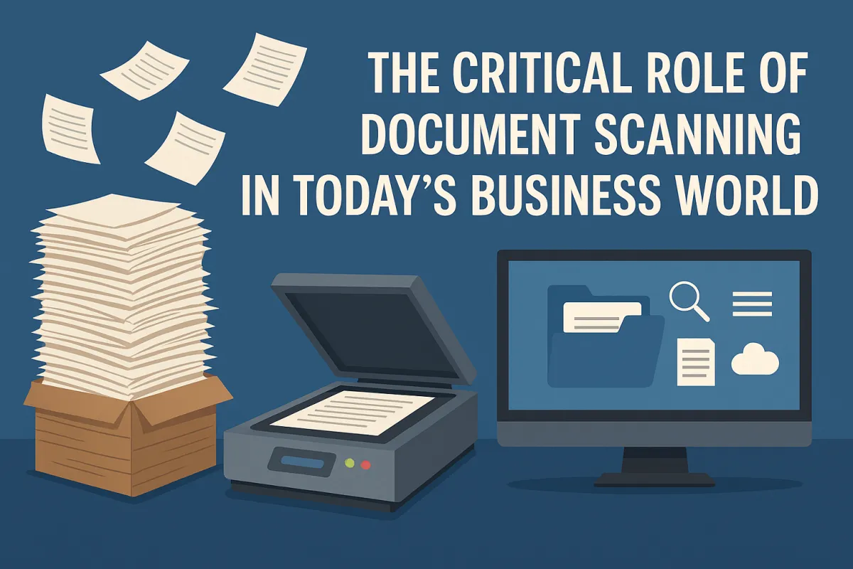 The Critical Role of Document Scanning in Today’s Business World
