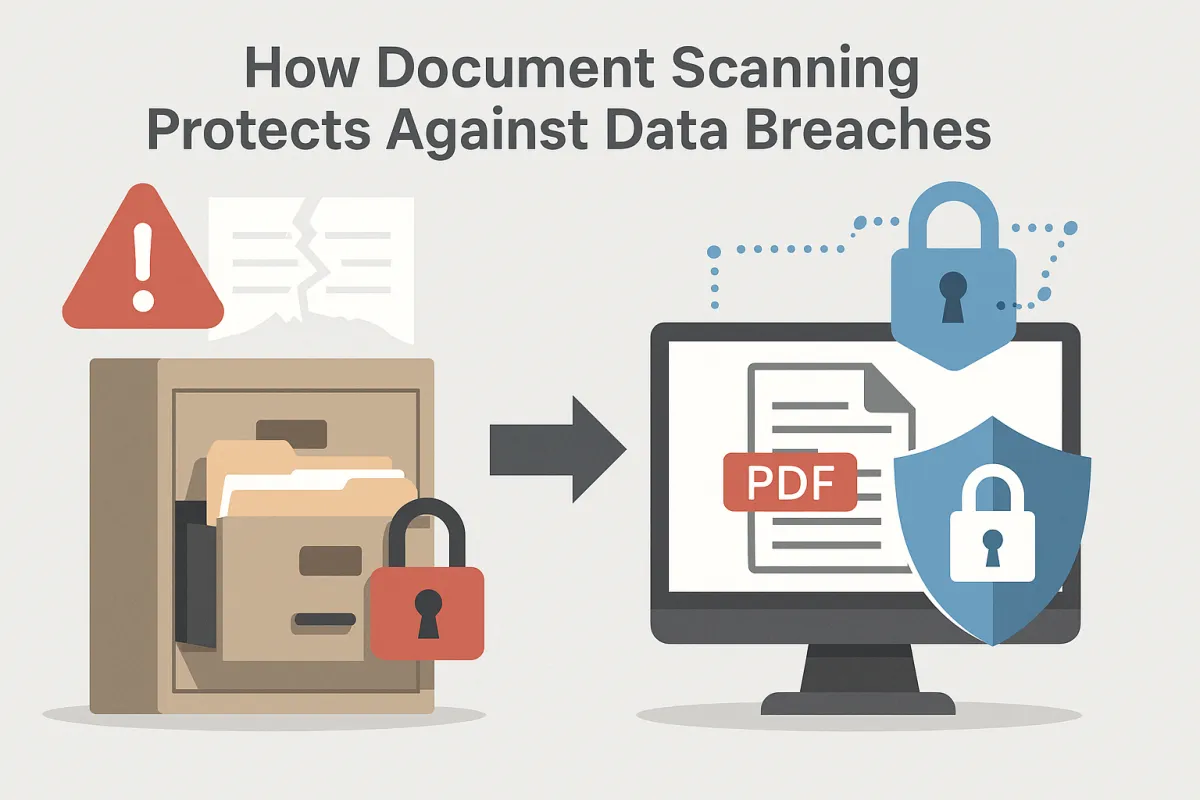 How Document Scanning Protects Against Data Breaches