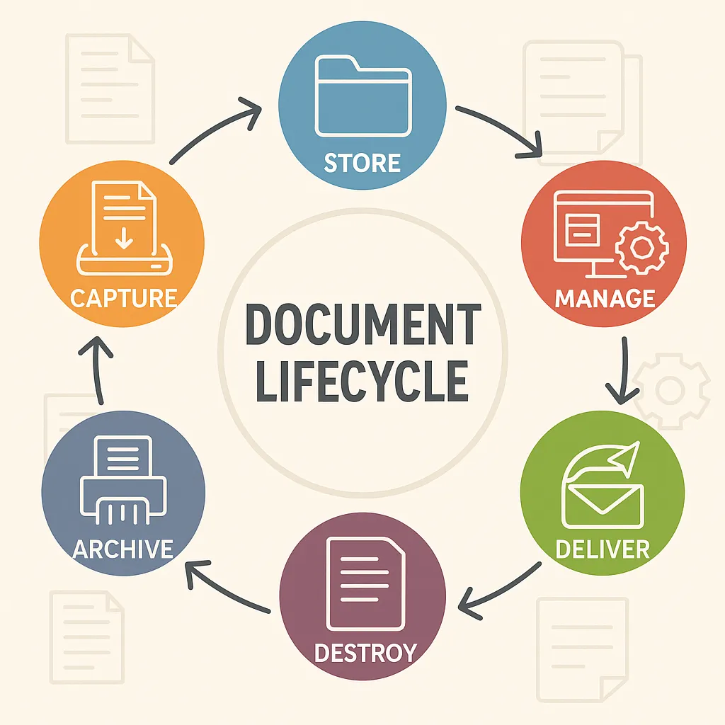 The Lifecycle of a Scanned Document: From Prep to Secure Storage