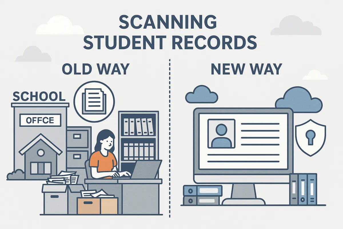 Smarter Records Management for Schools: Why Digital Scanning Matters