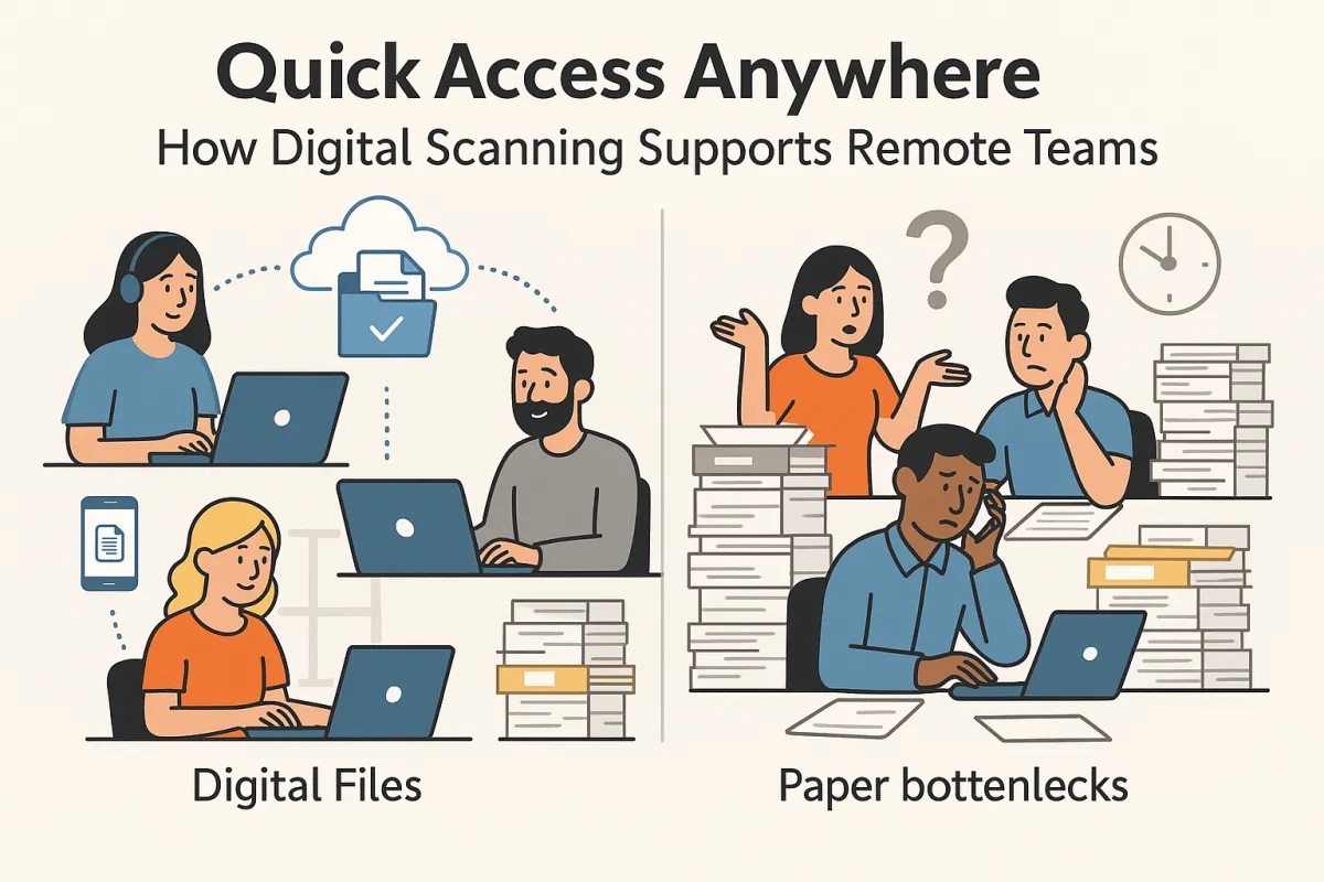 Quick Access Anywhere: How Digital Scanning Empowers Remote Teams