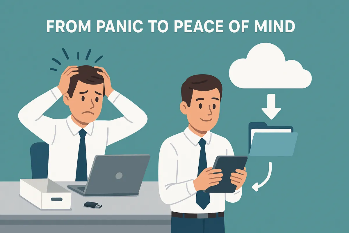 From Panic to Peace of Mind: A Client Who Misplaced Their Files