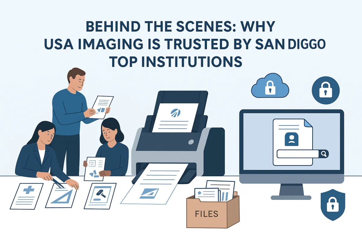 Behind the Scenes: Why USA IMAGING is Trusted by San Diego’s Top Institutions