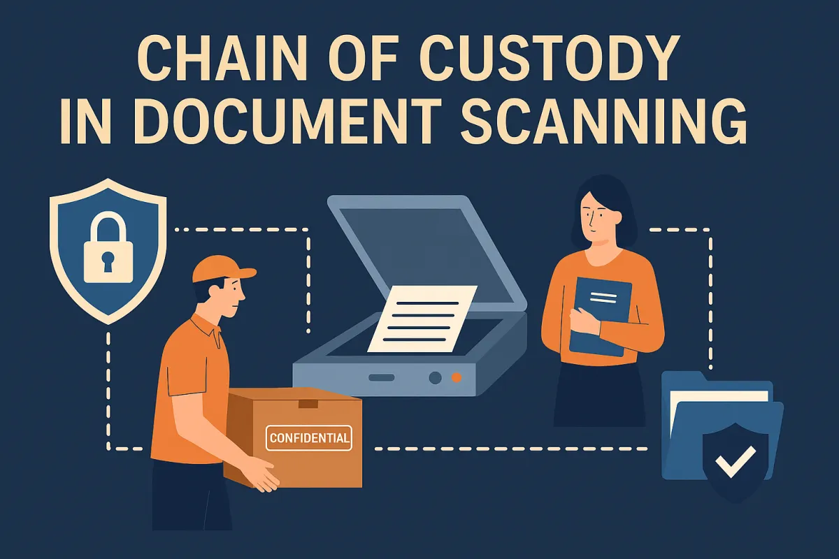 Chain of Custody in Document Scanning: Protecting Sensitive Records