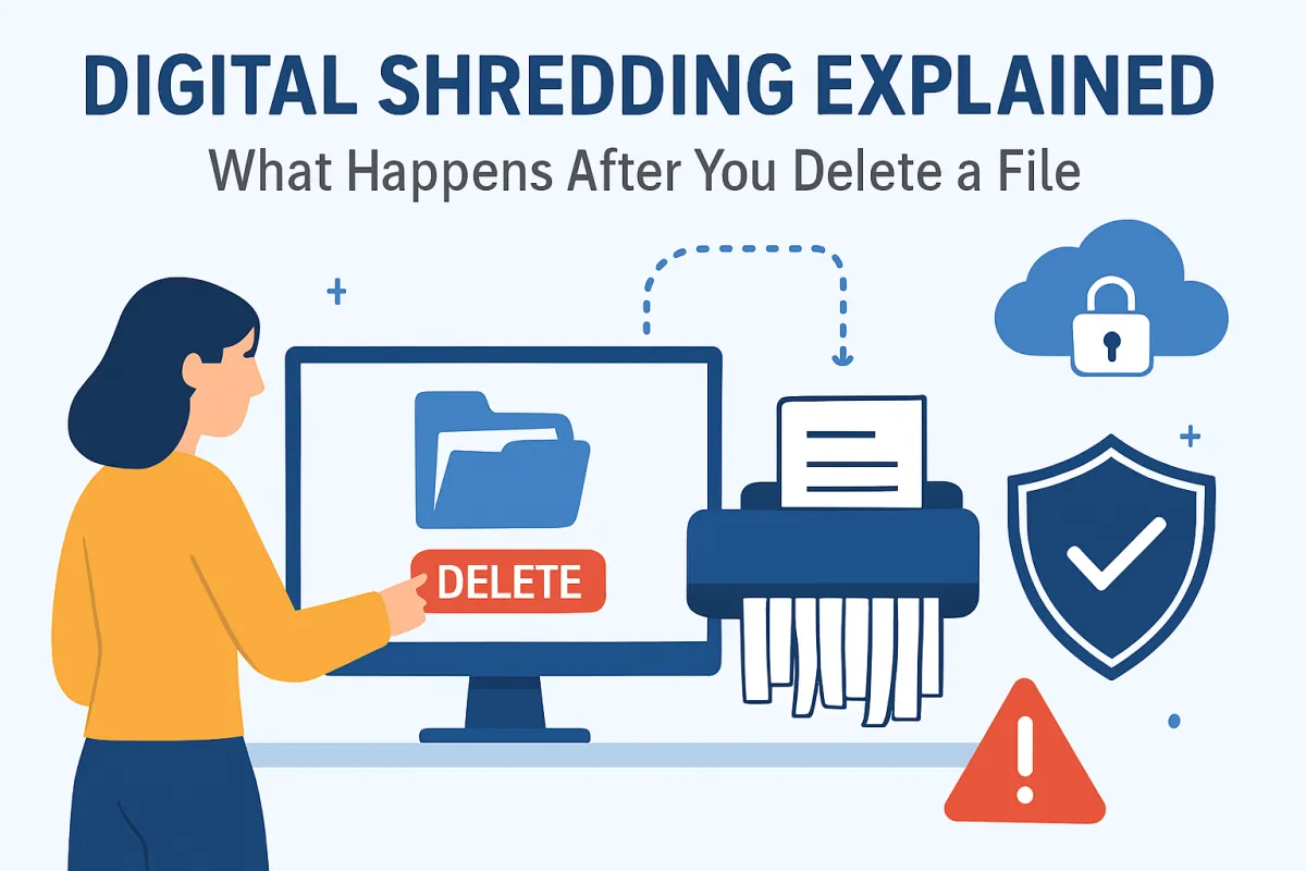 Digital Shredding Explained: What Happens After You Delete a File
