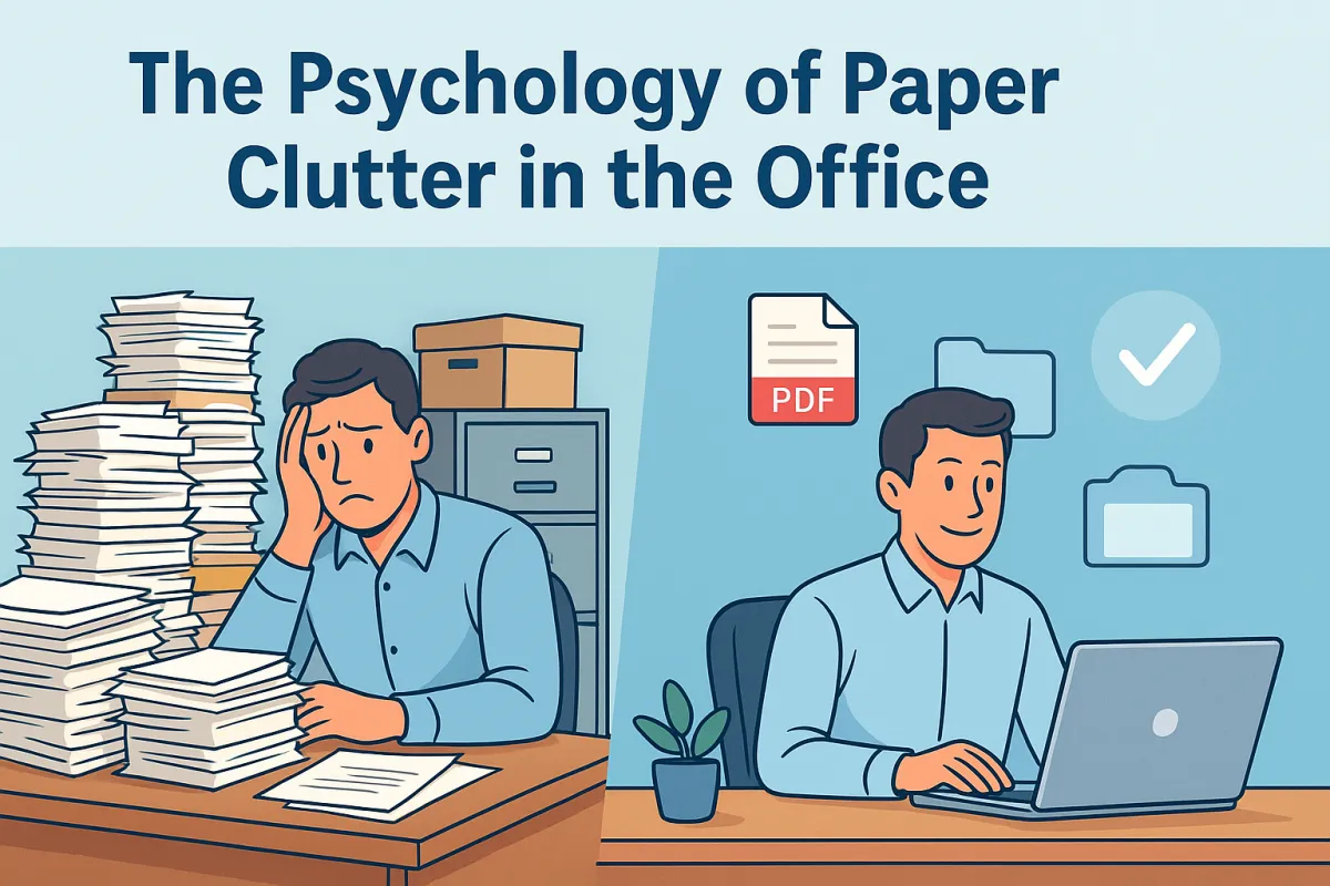 The Psychology of Paper Clutter in the Office
