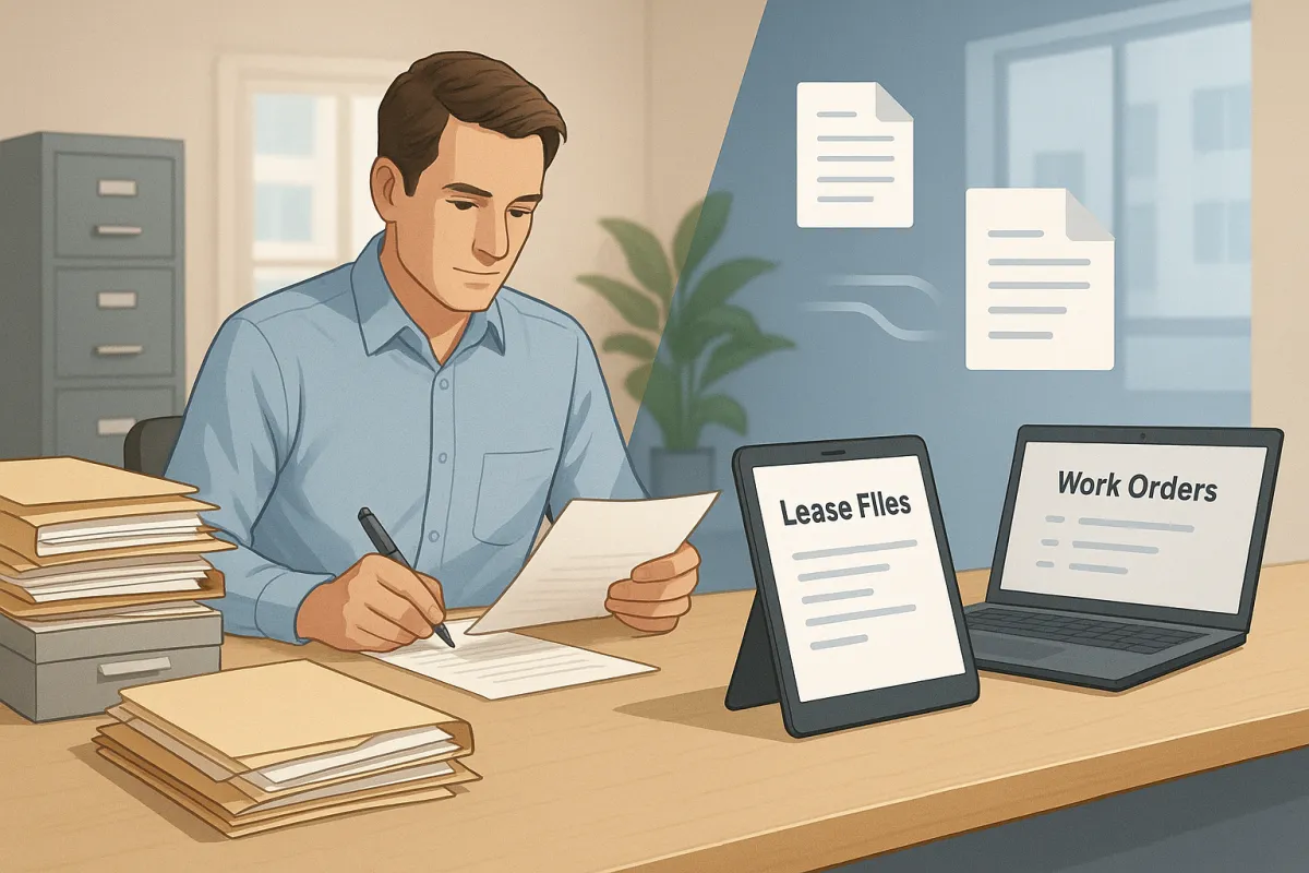Document Scanning for Property Managers: Instant Access to Lease Files and Work Orders