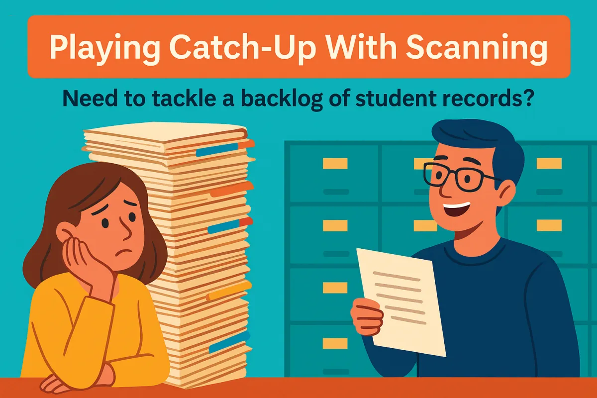 When Student Records Start to Pile Up: A Catch-Up Scan Can Save the Day