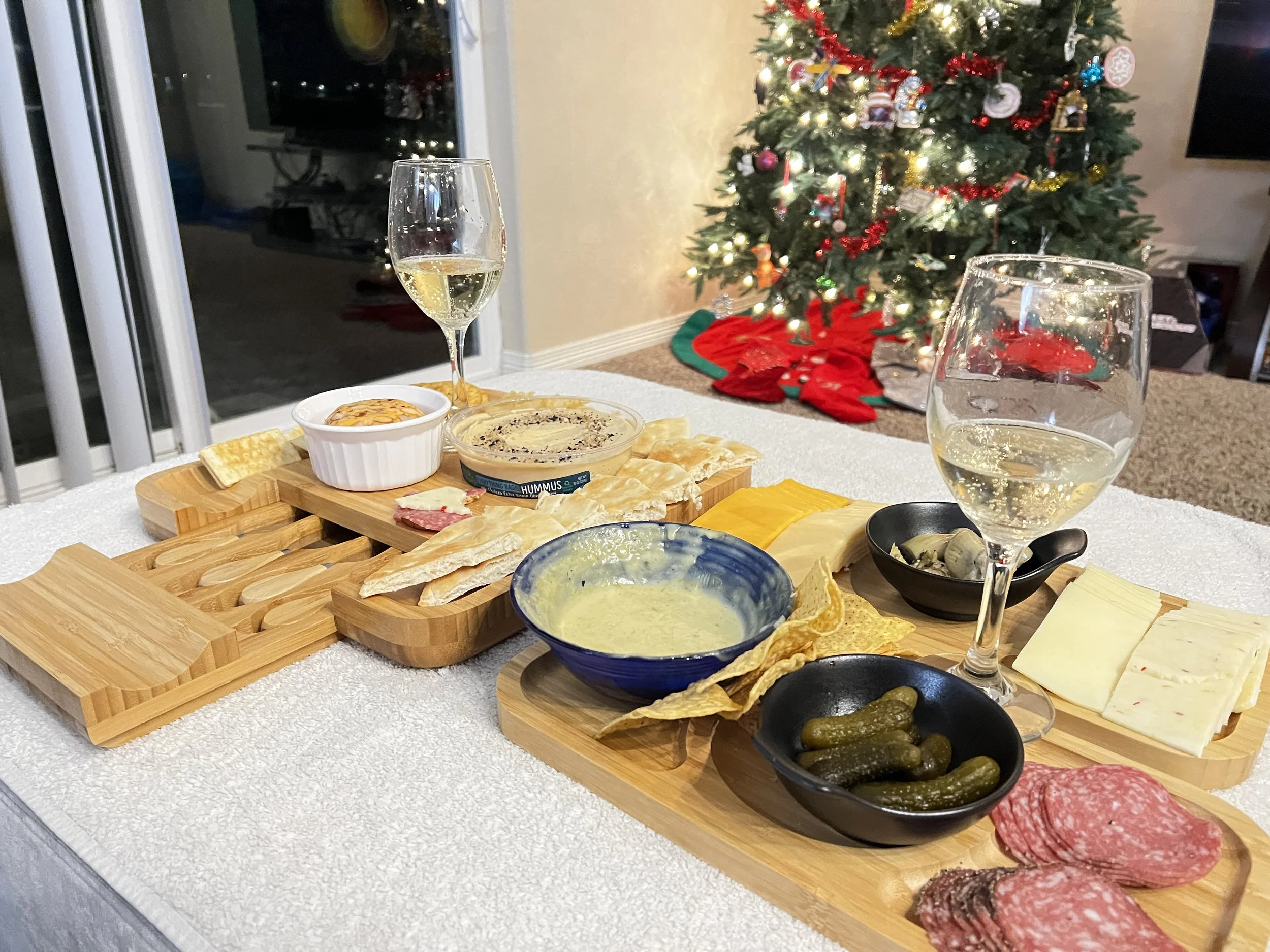 Charcuterie Boards. Moscato. New Starts