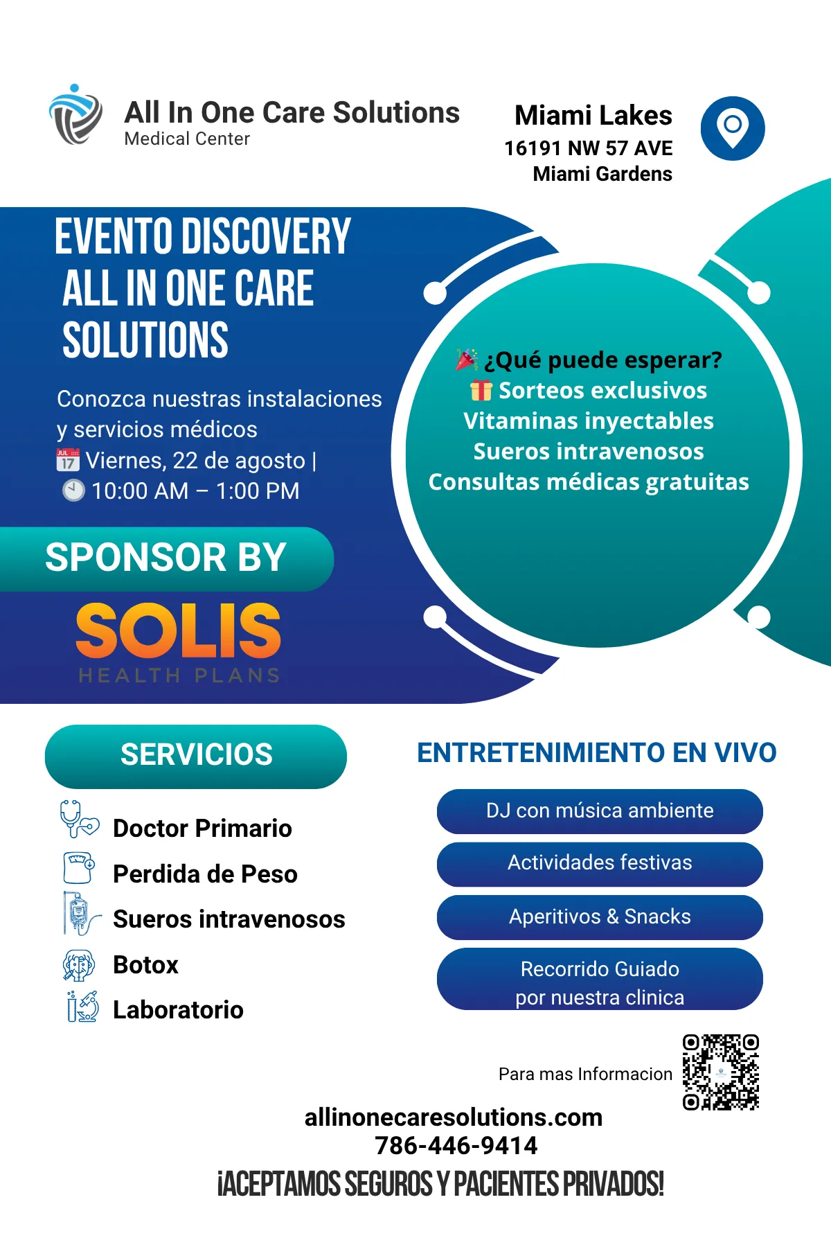 ¿Buscas un doctor de familia cerca de ti en Miami Gardens? All In One Care Solutions ofrece servicios completos de atención primaria. Agenda tu cita hoy al 786-446-9414.