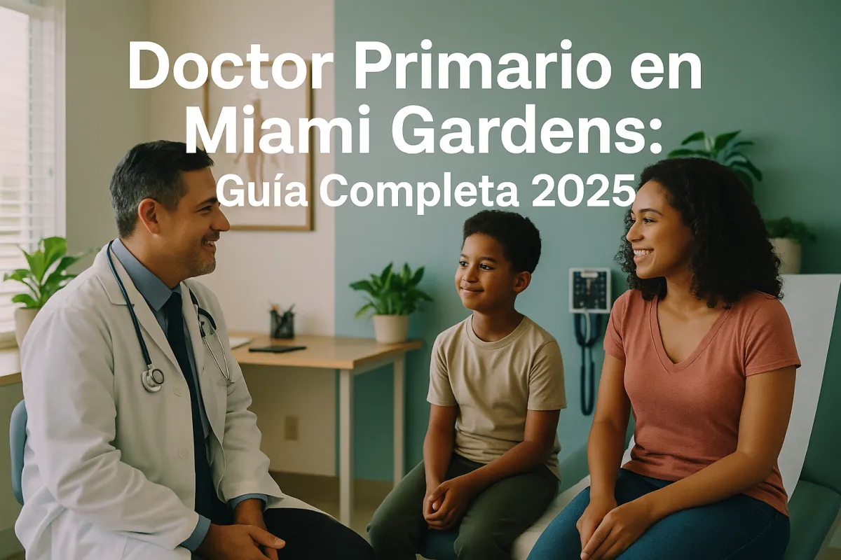 Doctor primario en Miami Gardens con citas el mismo día. Atención integral, pérdida de peso, IV therapy. All In One Care Solutions. Llame 786-446-9414.