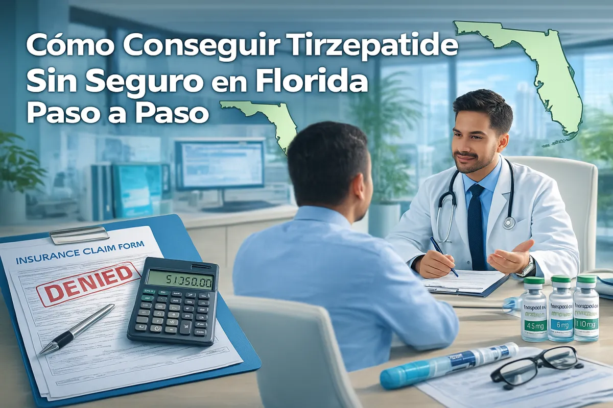 Guía paso a paso para conseguir tirzepatide sin seguro en Florida. Programas de asistencia, clínicas accesibles y opciones legales en 2025 Llama al 786-446-9414