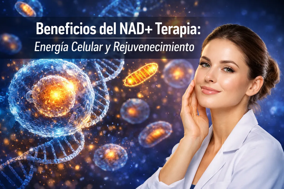 Conoce el mecanismo del NAD+, cómo actúa a nivel mitocondrial y por qué mejora tu rendimiento físico y mental.