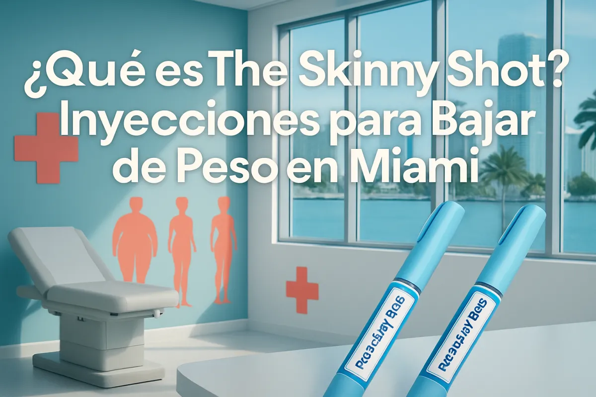 Guía médica completa sobre The Skinny Shot en Miami: Semaglutide y Tirzepatide, cómo funcionan, beneficios, seguridad y supervisión médica.