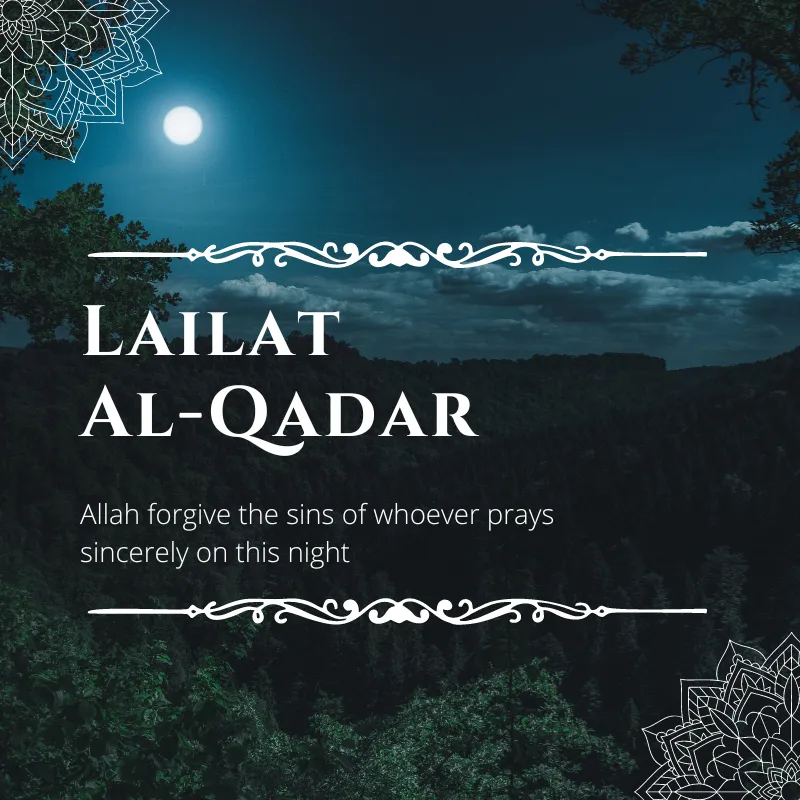 Those who pray at night are forgiven