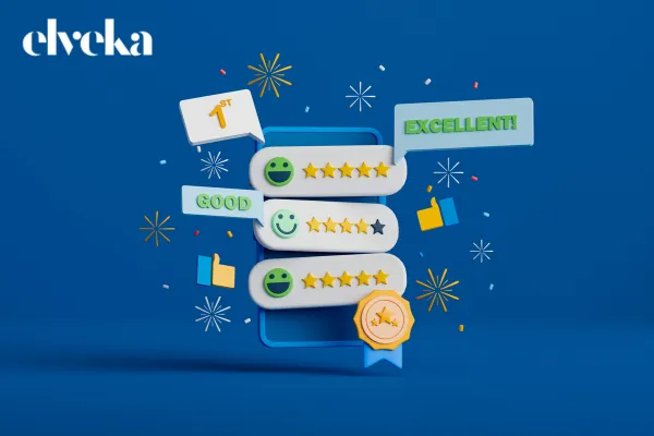 Een voorbeeld van een moderne website waar Google reviews strategisch zijn geplaatst naast een offerteformulier om het vertrouwen en de conversie te verhogen.