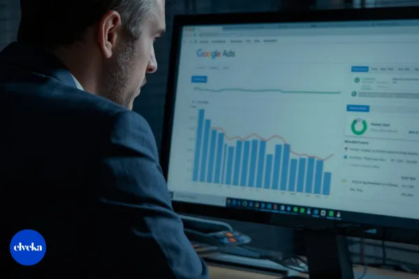 Een visuele weergave van een lekkende kraan waarbij geld (marketingbudget) wegstroomt omdat de online reputatie en Google reviews niet op orde zijn.