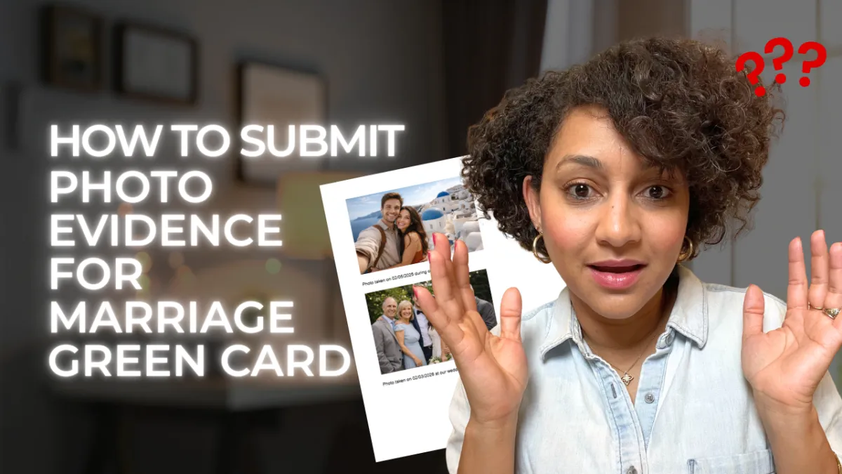 Stop sending random piles of photos to USCIS! 