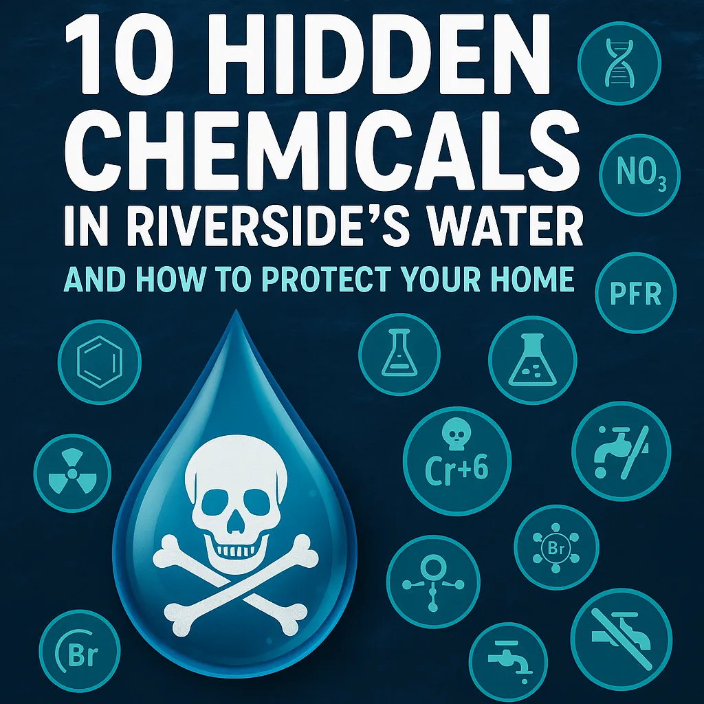 The 10 Hidden Chemicals in Riverside’s Water — And How to Protect Your Home