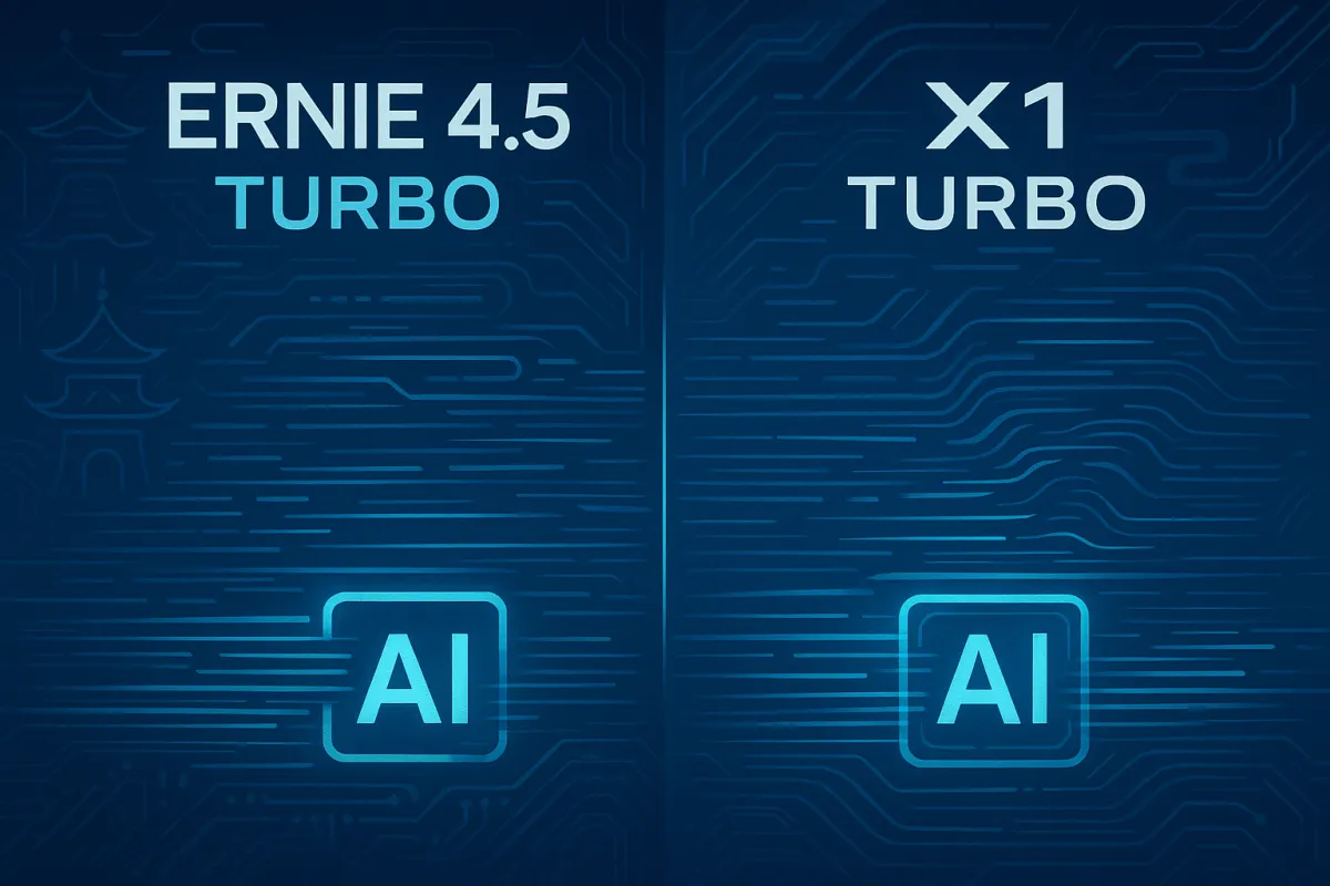 Ernie 4.5 Turbo e X1 Turbo: nuovi modelli AI Baidu
