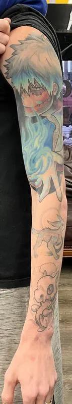 Anime tattoo