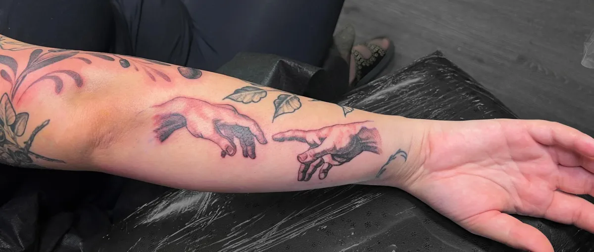 Creation of Man tattoo