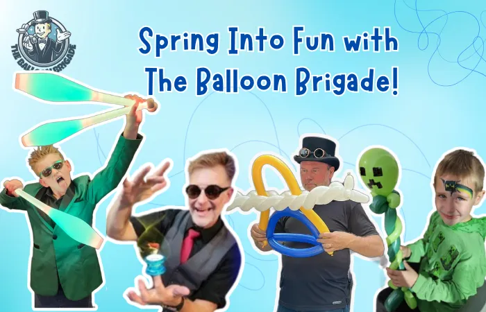 Spring Into Fun with The Balloon Brigade! Magic, Balloons & Face Painting in Omaha