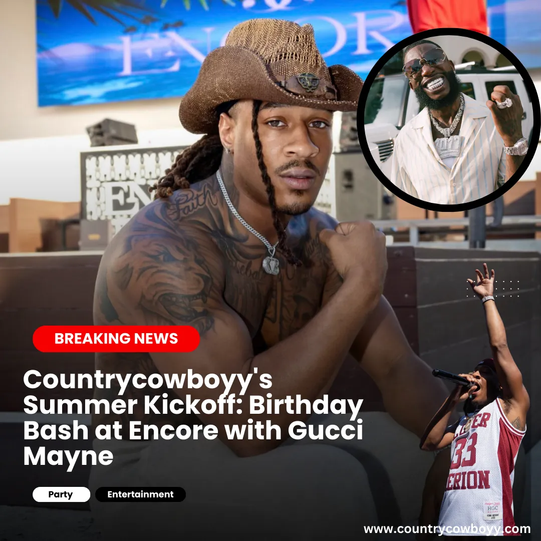Unbelievable: Countrycowboyy's Epic Birthday Blowout at Encore with Gucci Mayne