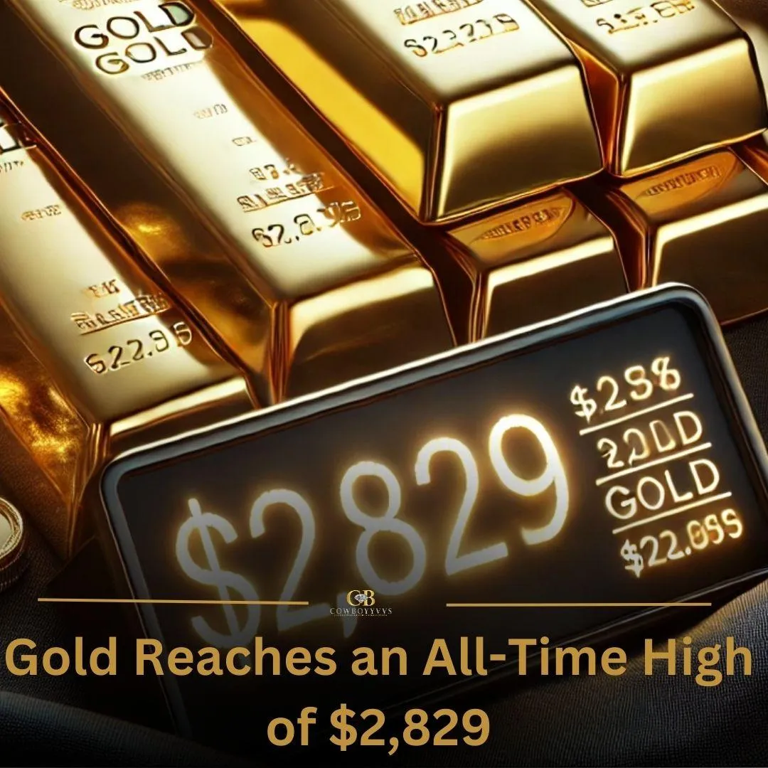 Gold Reaches an All-Time High of $2,829