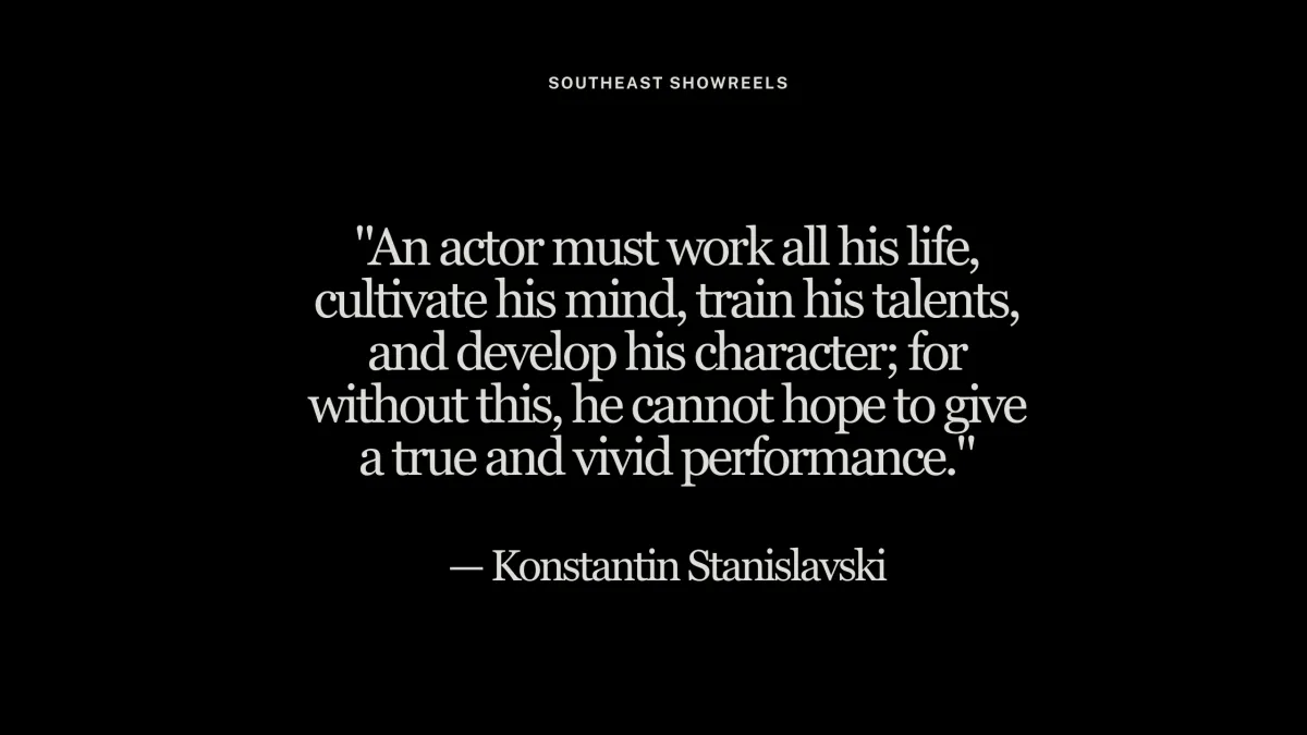 Stanislavski’s timeless advice on lifelong growth as an actor