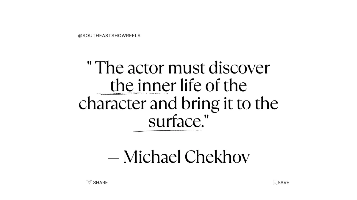 Actor discovering the inner life of a character to launch acting career with bespoke demo reel