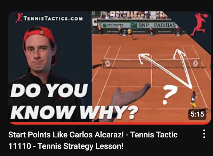 Tennis Tactic 11110